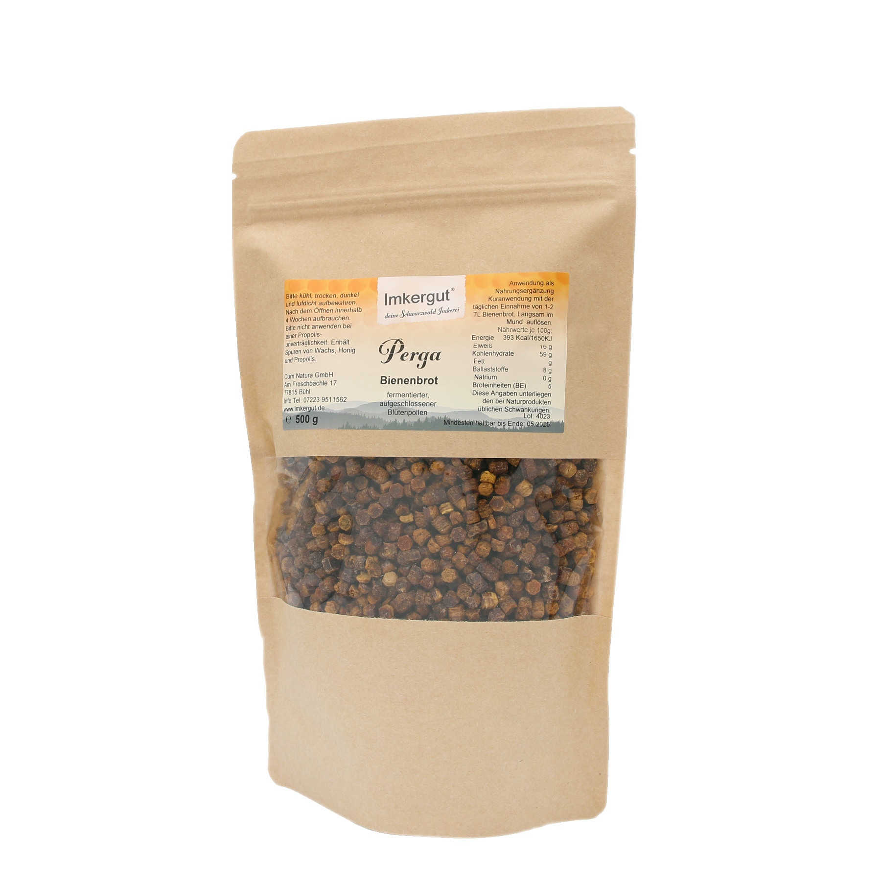 Perga Bienenbrot 500g